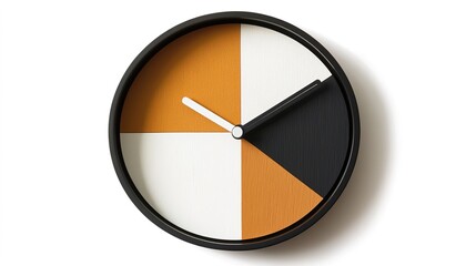 Simple and elegant clock design featuring a minimalist face with clear hour and minute markings. This icon showcases a sleek, contemporary style that fits well in both modern and traditional settings,
