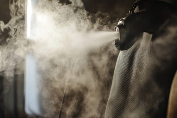 Car Seat Steam Cleaning with Handheld Steamer