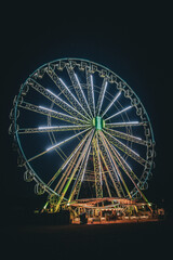 Riesenrad bei Nacht - Ferris wheel at night 