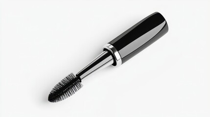 Black Mascara Wand Close-Up