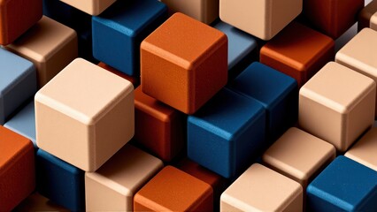 Fototapeta premium Generative AI, Minimalist Abstract Art Composition