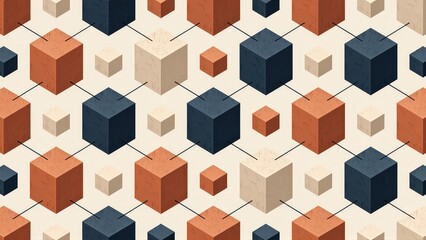 Generative AI, Minimalist Abstract Art Composition