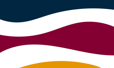 Obraz premium red and white flag