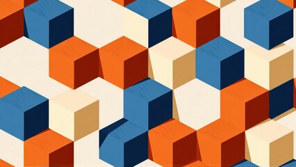 Naklejka premium Generative AI, Minimalist Abstract Art Composition