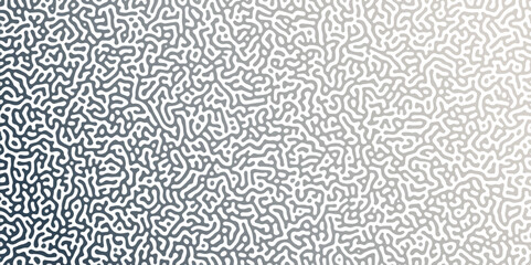 Turing Abstract Pattern, suitable for any business. White and blue color diffusion reaction seamless pattern.An abstract Reaction-diffusion or Turing pattern formation, coral reef, natural texture,