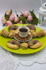 Elegant Coffee and Chocolate Cookie Spread