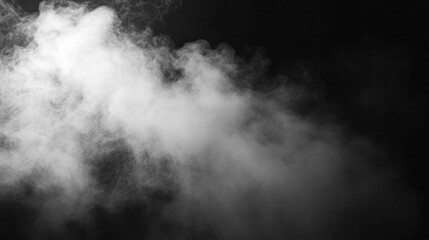 Fog covering a dark background with subtle variations in density, giving the impression of a deep, enveloping mist.