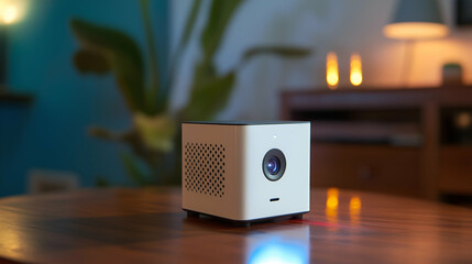 Compact Portable Projector for Home Entertainment | High-Quality Image, Easy Setup, Lightweight Design