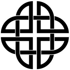 The Dara Knot is a Celtic symbol representing inner strength, resilience, and wisdom.