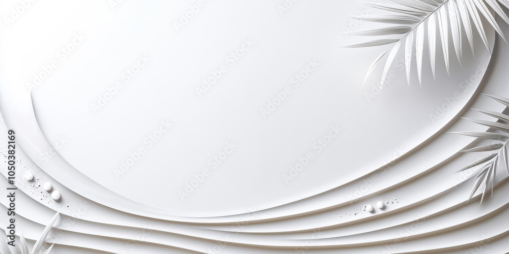 Poster white texture background with subtle abstract patterns, adding depth and visual interest to any desi