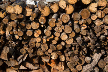 Firewood background