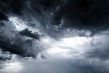 Obraz premium Dramatic Storm Clouds Background