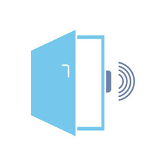 sensor concept line icon. Simple element illustration. sensor concept outline symbol design.