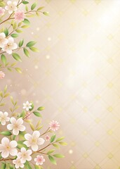 spring background with sakura
