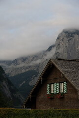 Fototapeta premium house in the mountains