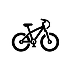 Minimal Bike Vector Illustration – Clean Line Art