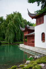 Naklejka premium pavilion in the park
