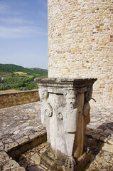 Civitacampomarano - Molise - Angioino Castle - The splendid Fountain of the Fauns