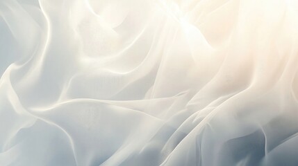 Obraz premium Abstract light gradient background blending white and gray tones for a soft, modern design