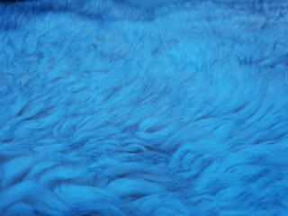 blue fur texture