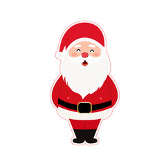 Santa Sticker