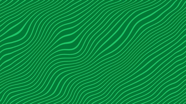 Modern Waving Lines Looping Background