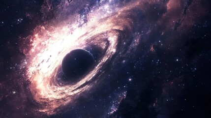 A Black Hole in a Galaxy