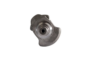 Engine Crankshaft on a white background