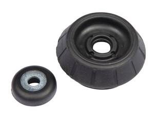 Suspension strut support bearing isolated on white