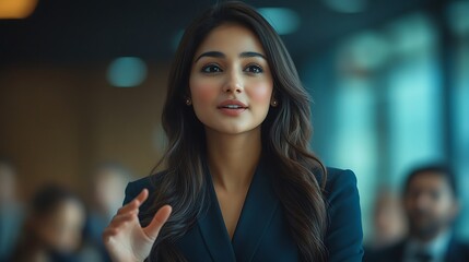 Empowering women in business a modern leader embracing change and innovation