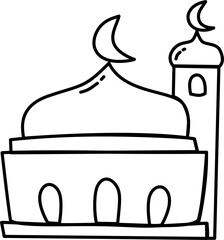 Mosque outline 