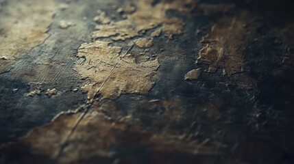 A detailed view of a world map with various geographical features and countries marked