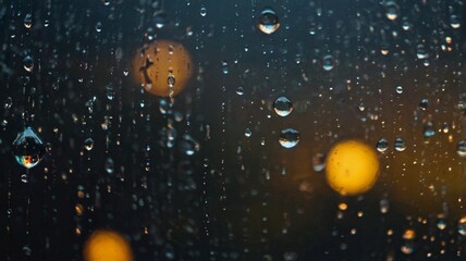 closeup view capturing the intricate condensation of fog on a window glass surface, showcasing the delicate patterns and textures formed as moisture interacts with the cold glass