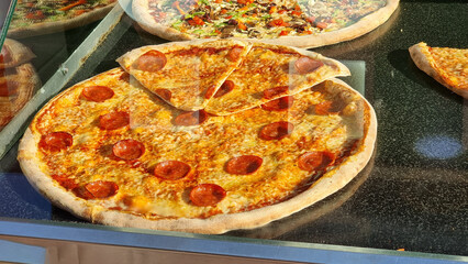 pizza fresh italian background