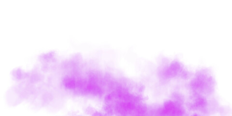 Fototapeta premium Fantastic pink smoke. Magic smoke. Smog cloud on podium or stage. Fog vapor over ground or water surface, magic haze. PNG. 