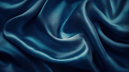 Obraz premium Blue Silk Background