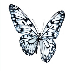 Fototapeta premium Butterfly In Flight Isolated