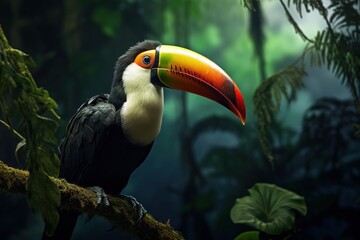 Fototapeta premium toucan in the jungle