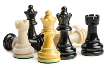 Chess On White Background