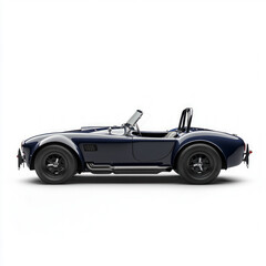 Classic Sports Car Isolated