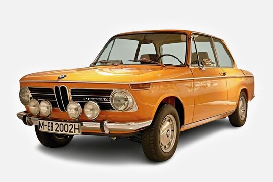 Old BMW 2002ti from the 70's