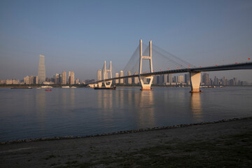 Cityscape of Wuhan China