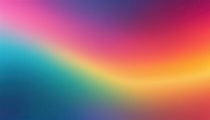 Obraz premium Multi-Color Fusion Gradient Background with Blur and Noise Grain Texture