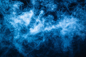 Obraz premium abstract blue smoke background texture