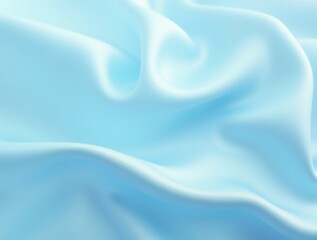 Obraz premium Pale blue satin texture, fabric silk background with beautiful soft blur pattern, natural glow. Smooth elegant blue silk, luxury cloth texture. Abstract background with copy space