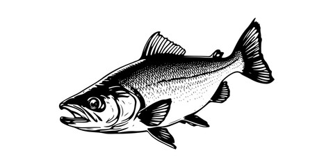 Fototapeta premium Fish Vector Art & Illustration