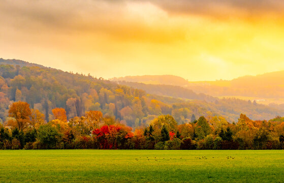 Herbst Landschaft, Autumn Landscape
