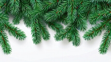 Obraz premium christmas tree branches