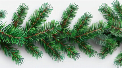 Obraz premium christmas tree branches
