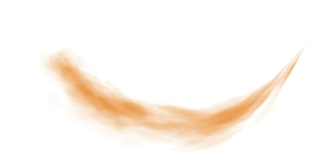 Obraz premium Orange fog or smoke. Orange smog clouds on floor. Cigarette smoke. Morning fog over land or water surface. Magic haze. Cloud, smoke, fog. PNG. 